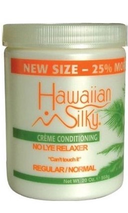 Hawaiian Silky Crème Conditioning No Lye Relaxer (20 oz)