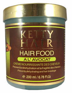 Ketty Hair Food with Avocado